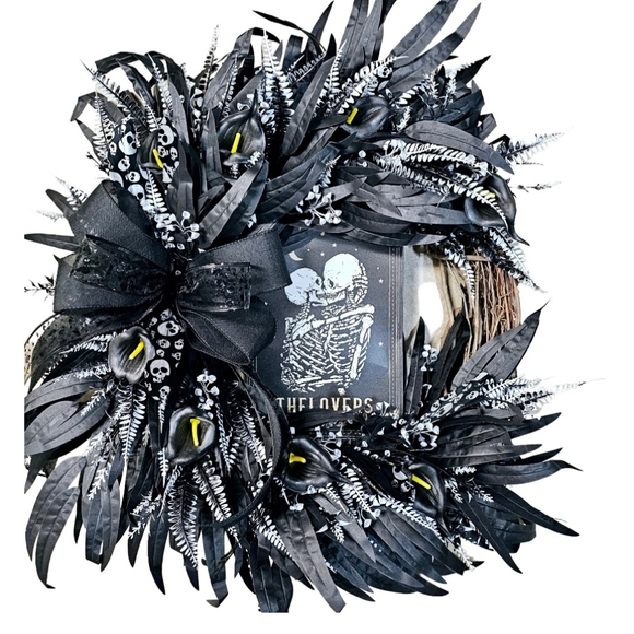 Tarot Card Halloween wreath - Picture 5 of 13